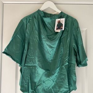 Nation LTD Emerald Green Blouse